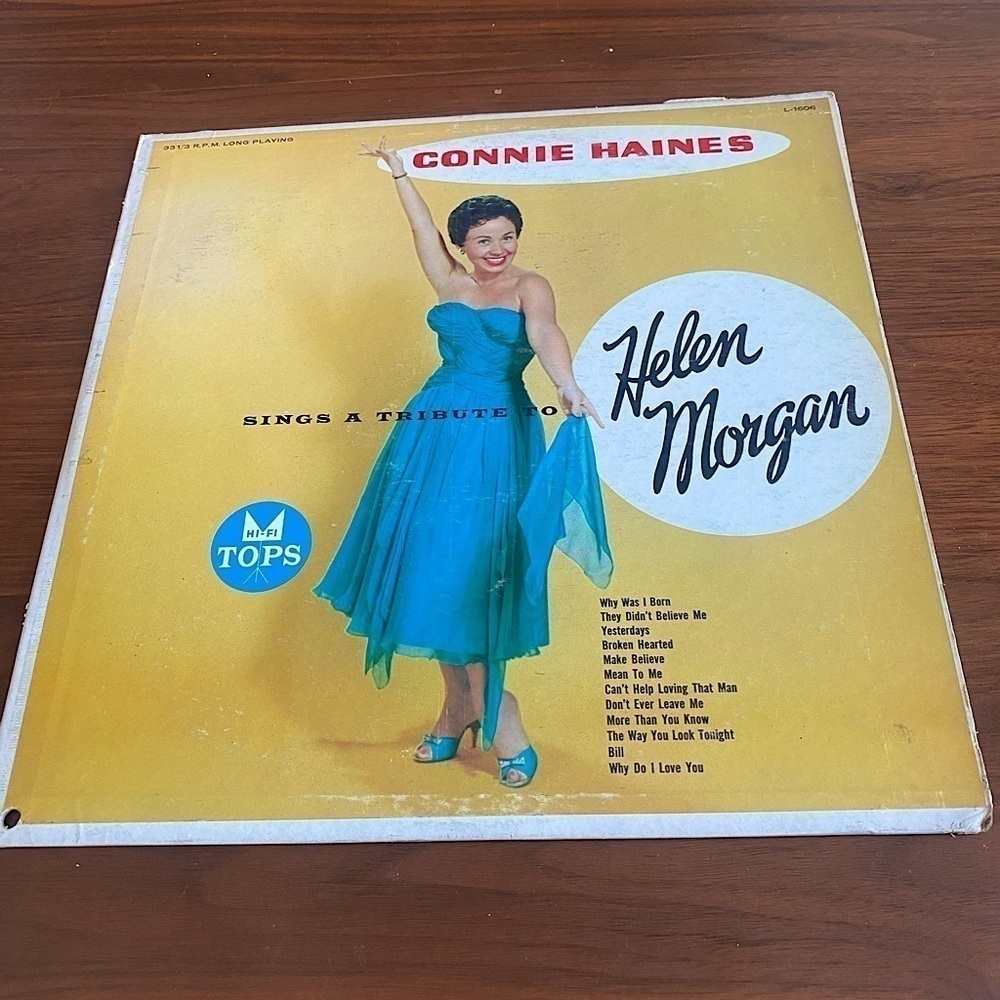 Connie Haines Sings A Tribute to Helen Morgan Vinyl
